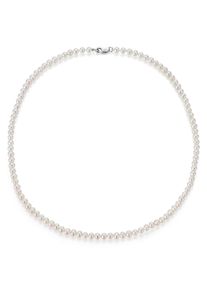 Perlenkette Firetti "Schmuck Geschenk Halsschmuck Halskette Perle" Gr. 4, bunt (silberfarben, wei&szlig;), Halsketten, Damen, 4 (50), Perlen Silber 925 (Sterlingsilber), L: 50, Perlen, Silber 925 (Sterlingsilber), Perlenkette, Made in Germany - mit S&uuml;&szlig;wasserzuchtperle