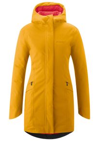 Funktionsjacke Maier Sports "Henni", Damen, Gr. 42, gelb (sonnengelb), 100% Polyester, Jacken Funktionsjacke, Sportlicher Outdoormantel f&uuml;r Outdoor und City, leicht wattiert