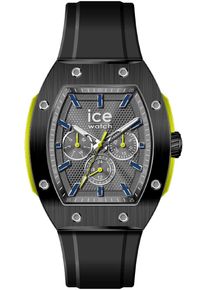 Ice Watch Multifunktionsuhr ICE-WATCH "ICE boliday - Prestige - Large - MT", schwarz (schwarz, grau), Armbanduhren, Damen, Multifunktionsuhr, Quarzuhr, Armbanduhr,Herrenuhr,Silikonarmband,Datum,12/24-Std.-Anzeige