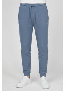 Pyjamahose HUGO UNDERWEAR "Austin Pants", Herren, Gr. XXL (56), N-Gr, open blau 496, Obermaterial: 60% Baumwolle, 40% Polyester, lang, Hosen Pyjamahose