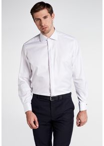 Langarmhemd Eterna "COMFORT FIT", Damen, Gr. 54, Normalgr&ouml;&szlig;en, wei&szlig;, Twill, 100% cotton, normal, Umschlagmanschette, Hemden Langarmhemd, NON IRON (b&uuml;gelfrei)