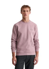 Marc O'Polo Sweatshirt MARC O'POLO "regular fit aus weichem Bio-Baumwoll-Sweat", Herren, Gr. XL, violet mauve, Sweatware, Obermaterial: 100% Baumwolle, regular fit normal, Rundhals, B&uuml;ndchen, Sweatshirts Sweatshirt, angenehm weich gebrushte Innenseite
