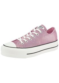 Sneaker Converse "CHUCK TAYLOR ALL STAR LIFT", Damen, Gr. 36, cliffside rose, egret, schwarz, Textil, Schuhe Sneaker