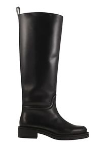 Stuart Weitzman Stiefel - Celia - Leather Boot - Gr. 37,5 (EU) - in Schwarz - f&uuml;r Damen