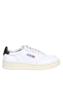 Autry Low-Top Sneaker - Black And White Leather Sneakers - Gr. 46 (EU) - in Wei&szlig; - f&uuml;r Damen