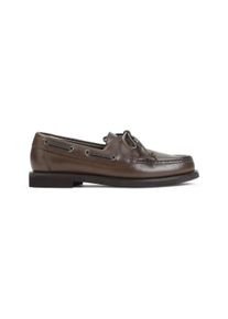 Brunello Cucinelli Brown Leather Loafers - Gr. 38,5 (EU) - in Braun