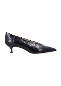 Le Monde Beryl Hohe Schuhe - Babouche Kitten Heels Black Naplack - Gr. 37 (EU) - in Schwarz - f&uuml;r Damen