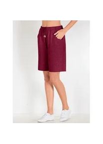 Bermudas, Herren, Gr. 48, Normalgr&ouml;&szlig;en, rot (bordeaux), 95% Baumwolle, 5% Elasthan, unifarben, kurz, Hosen Bermudas