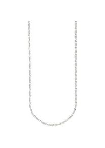 Collierkettchen Bruno Banani "Schmuck Geschenk Silber 925 Figarokettengliederung 1 5 mm breit", silber (silberfarben), Halsketten, Damen, Silber 925 (Sterlingsilber), L: 45 B: 1,5mm, Made in Germany, B:1,5mm