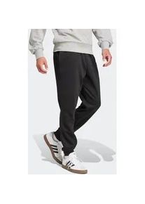Sporthose Adidas SPORTSWEAR "ESSENTIALS FEELCOZY", Herren, Gr. 3XL, N-Gr, schwarz-wei&szlig; (schwarz, wei&szlig;), Obermaterial: 70% Baumwolle, 30% Polyester, Hosen Sporthose