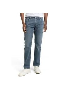 Straight-Jeans Tom Tailor DENIM, Herren, Gr. 29, L&auml;nge 32, mid stone blau grau denim, Denim/Jeans, Obermaterial: 98% Baumwolle, 2% Elasthan. Futter: 65% Polyester, 35% Baumwolle, straight fit, Jeans Straight-Jeans, im klassischen 5-Pocket-Design