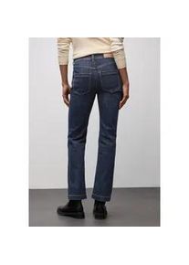 Bootcut-Jeans Street One, Damen, Gr. 32, L&auml;nge 30, schwarz indigo washed, Denim/Jeans, Obermaterial: 72% Baumwolle, 27% Polyester, 1% Elasthan, unifarben, bootcut fit lang, Jeans, mit Stretch, Topseller