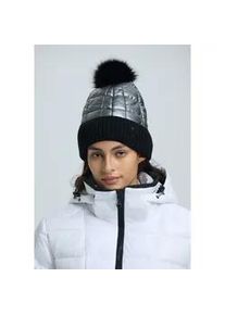 Strickm&uuml;tze Luhta "Luhta NAUMOLA", Damen, anthrazit, Obermaterial: 100% Polyamid. Futter: 100% Polyester. Wattierung: 100% Polyester, M&uuml;tzen Strickm&uuml;tze, aus Polyamid, mit Polyesterfutter, mit Polyesterwattierung