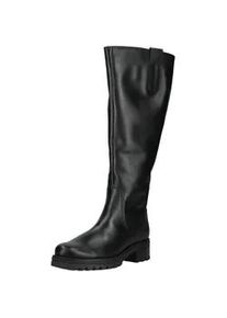 Stiefel Gabor COMFORT "Gabor Comfort Stiefel Leder", Damen, Gr. 38,5, schwarz, Leder, Schuhe Stiefel