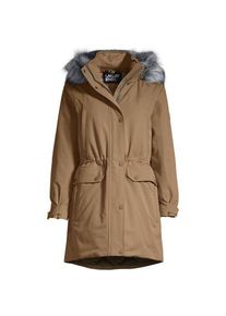LANDS' END Expeditions-Daunenparka, Damen,  Beige, Polyester, by Lands' End
