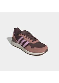 Sneaker adidas Sportswear "RUN 60S 4.0", Damen, Gr. 42, braun (shadow braun, bliss lila, warm clay), Leder, Textil, Schuhe Sneaker
