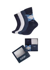 JOOP! Socken JOOP "premium essentials", Damen, Gr. 39-42, navy mix, Baumwollmischung, Socken Socken, mit elastischem Bund