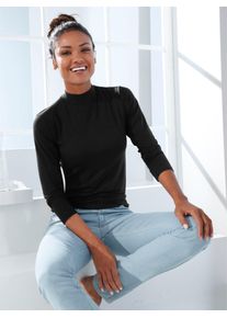 w&auml;schepur Unterziehshirt W&Auml;SCHEPUR, Damen, Gr. 48, 2 Stk., Normalgr&ouml;&szlig;en, schwarz, 95% Modal, 5% Elasthan, Turtleneck, Unterhemden Unterziehshirt