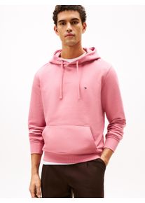 Hoodie Tommy Hilfiger "ESSENTIAL TERRY", Herren, Gr. XL, camellia blush, Sweatware, Obermaterial: 100% Baumwolle, regular fit, Sweatshirts Hoodie, mit Tunnelzug und Flag-Stickerei