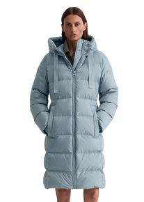 Marc O'Polo Daunenmantel MARC O'POLO, Damen, Gr. 36, slate blau, Web, Obermaterial: 100% Polyester. Futter: 100% Polyamid. F&uuml;llung: 70% Daunen, 30% Federn, Basic schmal, M&auml;ntel Daunenmantel, mit hochwertiger Verarbeitung und vielen Details