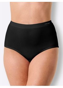 w&auml;schepur Taillenslip W&Auml;SCHEPUR, Damen, Gr. 52, 4 Stk., schwarz, 95% Baumwolle, 5% Elasthan, Unterhosen Taillenslip