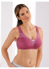 Entlastungs-BH, Damen, Gr. 105, Cup E, lila (erika), 82% Polyamid, 18% Elasthan, BHs Entlastungs-BH