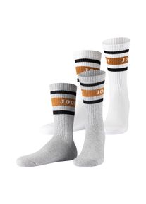 JOOP! Tennissocken JOOP "premium essentials", Damen, Gr. 43-46, blanc mix, Baumwolle, Elasthan, Polyamid, elastisch, Socken Tennissocken, am Bund mit Logoschriftzug