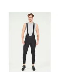 Radhose Endurance "Gorsk", Herren, Gr. L, US-Gr&ouml;&szlig;en, schwarz, 28% Elasthan, 72% Polyamid, bedruckt, unifarben, lang, Hosen, mit funktionellem Windblocker