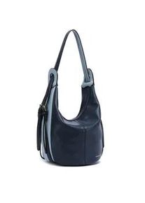 Schultertasche "Softy", Damen, Gr. B/H/T: 31cm x 35cm x 20cm onesize, blau, Lederimitat, Collezione Alessandro, Taschen Schultertasche, in modischen Farben