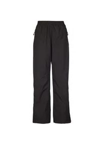 Regenhose Killtec "Airiko Jr", M&auml;dchen, Gr. 116, Normalgr&ouml;&szlig;en, schwarz, Obermaterial: 100% Polyester;Futter: 100% Polyester, Hosen Regenhose, Wasserdichte, packbare Kinder-Regenhose mit reflektierenden Details