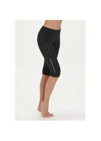 Stoffhose Endurance "MAHANA 3/4", Damen, Gr. 46, EURO-Gr&ouml;&szlig;en, schwarz, 90% Nylon, 10% Elasthan, unifarben, normal, Hosen Stoffhose, mit bequemem Dehnbund