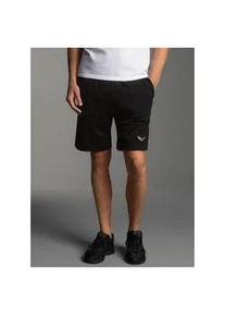 Trainingshose TRIGEMA "TRIGEMA Sporthose/Bermuda", Herren, Gr. XXL, US-Gr&ouml;&szlig;en, schwarz, Interlock, 100% Polyester, Hosen Trainingshose