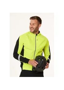 Softshelljacke Endurance "Wales", Herren, Gr. XL, gelb (neongelb), 100% Polyester, mehrfarbig, normal, hoch geschlossener Ausschnitt, Jacken Softshelljacke, mit wasserdichter Membran