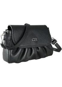 Umh&auml;ngetasche "Sharpei", Damen, Gr. B/H/T: 25cm x 14cm x 6cm onesize, schwarz, Leder, Collezione Alessandro, Taschen Umh&auml;ngetasche, aus softem Leder