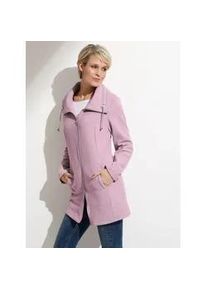 Fleecejacke Classic Basics, Damen, Gr. 56, rosa (ros&eacute;), 100% Polyester, unifarben, Jacken Fleecejacke