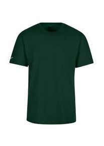 T-Shirt TRIGEMA "TRIGEMA T Shirt aus Biobaumwolle", Damen, Gr. S, gr&uuml;n (tanne, c2c), Single Jersey, 100% Baumwolle (Bio-Baumwolle kbA), Basic, lang, Rundhals, Shirts T-Shirt