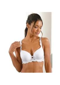 Dirndl-BH Nina von C., Damen, Gr. 90, Cup D, wei&szlig;, 86% Polyamid, 14% Elasthan, BHs Dirndl-BH