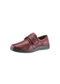 Classic Dog Klettschuh CLASSIC, Herren, Gr. 45, rot (bordeaux), Glattleder, Schuhe Klettschuh