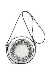 Umh&auml;ngetasche "Ring", Damen, Gr. B/H/T: 19cm x 19cm x 6cm onesize, wei&szlig;, Polyurethan (PU), Collezione Alessandro, Taschen Umh&auml;ngetasche, aus lederfreiem Softmaterial