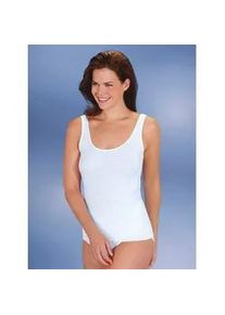 Achselhemd Mey, Damen, Gr. 44, 1 Stk., Normalgr&ouml;&szlig;en, wei&szlig;, 100% Baumwolle, Unterhemden