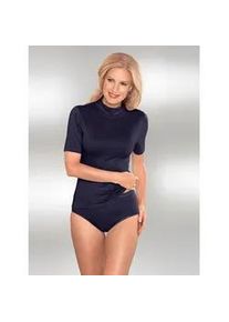 Unterziehshirt Speidel, Damen, Gr. 46, 1 Stk., Kurz, blau (marine), 48% Baumwolle, 48% Modal, 4% Elasthan, Turtleneck, Unterhemden