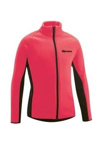 Fahrradjacke Gonso "Moritz", Kinder, Gr. 128, pink (neonpink), 100% Polyester, Jacken Fahrradjacke, Wasserabweisend, hohe W&auml;rmeisolation, strapazierf&auml;hig