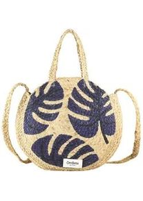 Umh&auml;ngetasche "Karibik", Damen, Gr. B/H/T: 32cm x 33cm x 9cm onesize, blau, Jute, Collezione Alessandro, Taschen Umh&auml;ngetasche, aus Naturmaterial