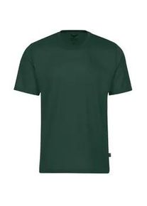 T-Shirt TRIGEMA "TRIGEMA T-Shirt aus 100% Baumwolle", Damen, Gr. L, gr&uuml;n (tanne), 100% Baumwolle, Basic, Shirts T-Shirt