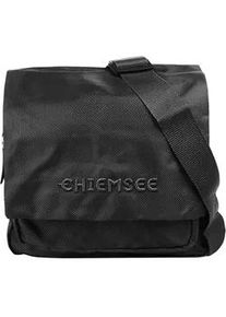 Umh&auml;ngetasche Chiemsee "APANATSCHI", Damen, Gr. B/H/T: 24cm x 22cm x 8cm onesize, schwarz, Kunstfaser, leicht gl&auml;nzend, unifarben, Taschen Umh&auml;ngetasche