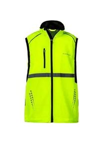 Funktionsweste Endurance "Laupen", Kinder, Gr. 152/164, gelb (neongelb), 100% Polyester, normal, Westen Funktionsweste, mit reflektierenden Elementen