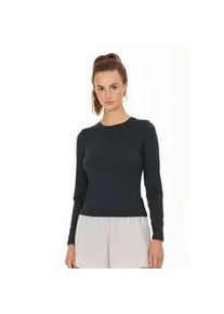 ENDURANCE ATHLECIA Langarmshirt ATHLECIA "Almi", Damen, Gr. 34, schwarz, 100% Polyester, unifarben, normal, Rundhals, Shirts Langarmshirt, mit feuchtigkeitsregulierender Funktion
