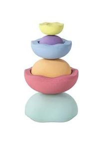 Balancetrainer Stapelstein "Inside rainbow pastel", bunt, Balancetrainer, Kinder, B/H/L: 87,6cm &Oslash; 21,2cm, Polypropylen, bis zu 50 kg belastbar, H:87,6cm &Oslash;:21,2cm