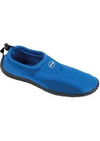 Badeschuh Fashy, Damen, Gr. 40, blau (royalblau), Synthetik, Schuhe Wasserschuh