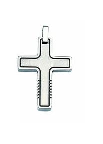 Adelia&acute;s Kettenanh&auml;nger ADELIA ́S "Damen Edelstahl Schmuck Edelstahl Kreuz Anh&auml;nger", silber, Schmuckanh&auml;nger, Herren, Edelstahl, Kettenanh&auml;nger, Edelstahlschmuck f&uuml;r Herren